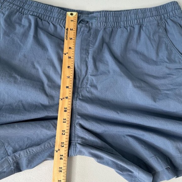 Patagonia Nomader Volley Shorts 7" Size XL Blue Organic Cotton 57175 - Picture 5 of 11